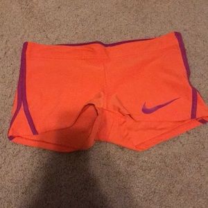 Nike spandex shorts
